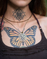 OM PENDANT - BRASS