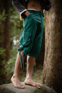 SHORT YARO - AQUA/VERT
