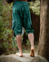 YARO SHORTS - AQUA/GREEN