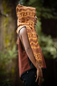 MOUNTAIN ALPACA GEOMETRIC SCARF - MAN