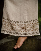 RIVER WIDE PANTS - SAND