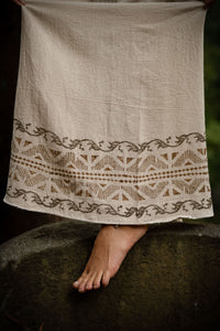 PANTALON LARGE RIVER - SABLE