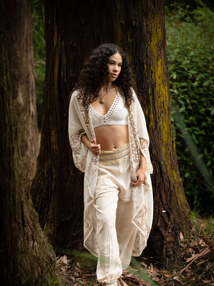 MUSE KIMONO - WHITE