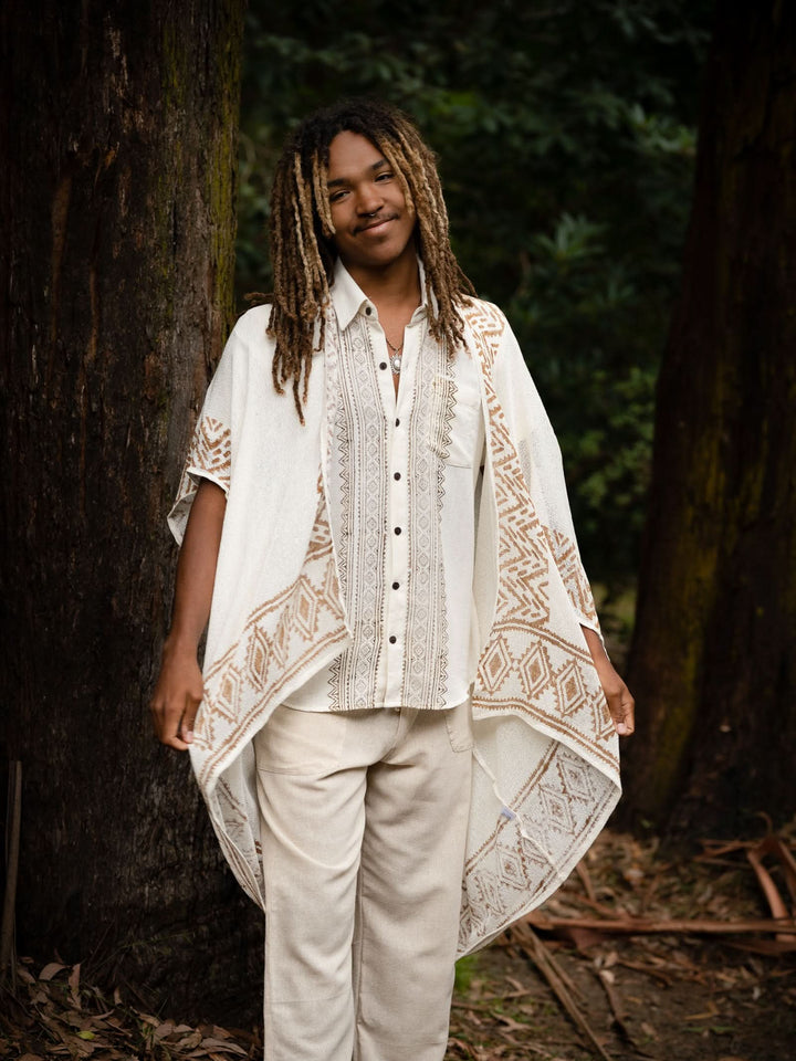 MUSE KIMONO - MAN - WHITE