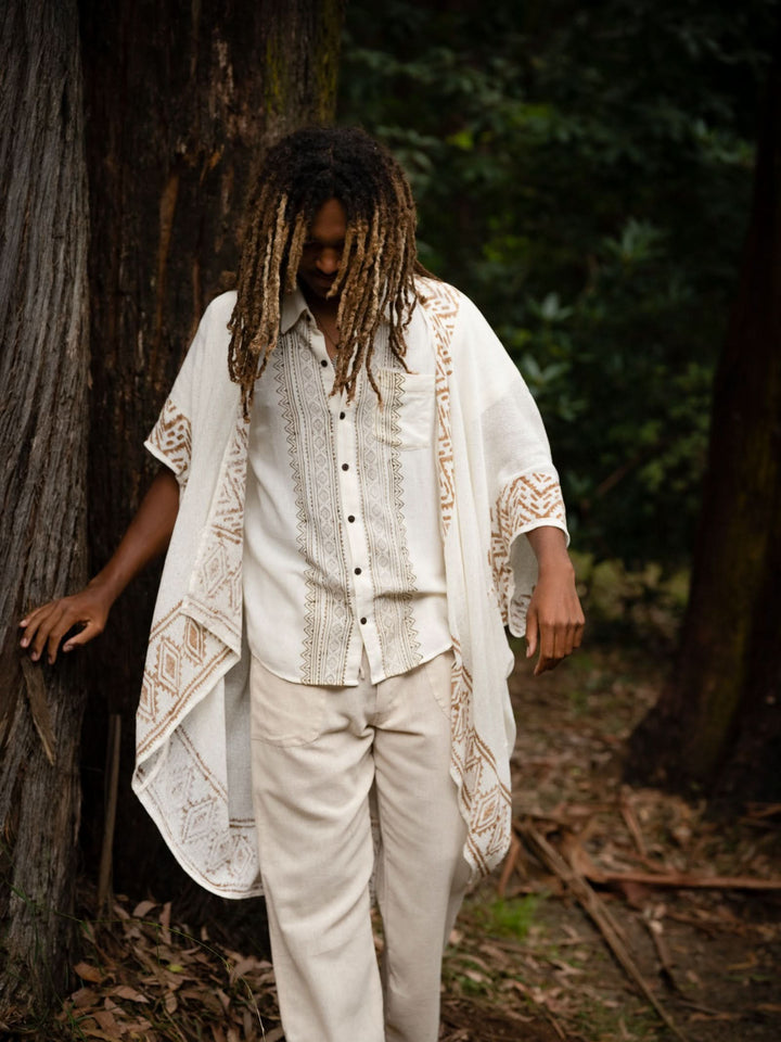 MUSE KIMONO - MAN - WHITE