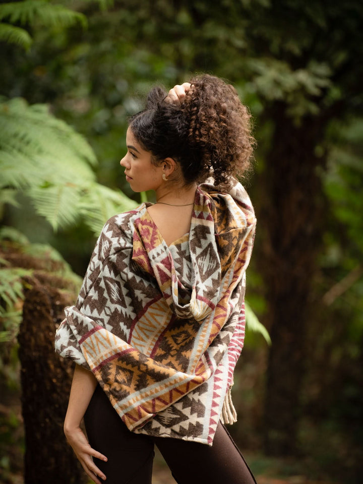 Primal Poncho - Brown