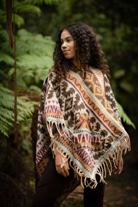 Poncho Primal - Marron