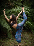 YOGA SAVASANA PANTS - BLUE/PURPLE