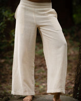 ENLIGHTENED FLARE PANTS - CREAM