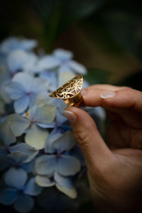 BAGUE GRAINE DE VIE BOHÈME - LAITON