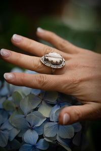 BAGUE DE PLAGE BOHÈME - ARGENTÉE