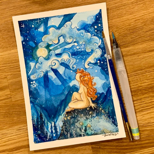Gelé par la Lune