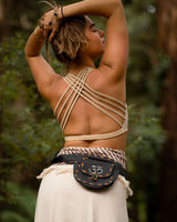 NEPALI COTTON SKIRT - CREAM