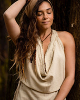 OPEN BACK TRIBAL DRESS