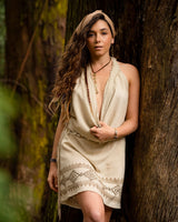 OPEN BACK TRIBAL DRESS