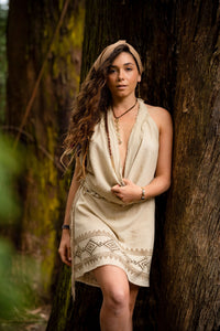 ROBE TRIBALE DOS NU