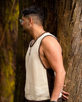 TAURUS TANK TOP - MAN - CREAM
