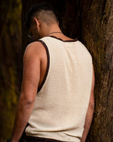 TAURUS TANK TOP - MAN - CREAM