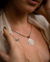 FLOWER OF LIFE SACRED GEOMETRY PENDANT - SILVER
