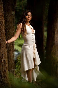 ENCHANTED EARTH VEST - CREAM