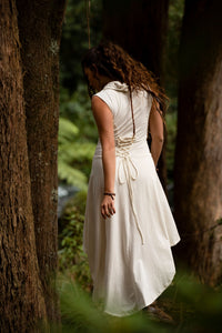 ENCHANTED EARTH VEST - CREAM