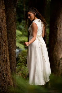 ENCHANTED EARTH VEST - CREAM