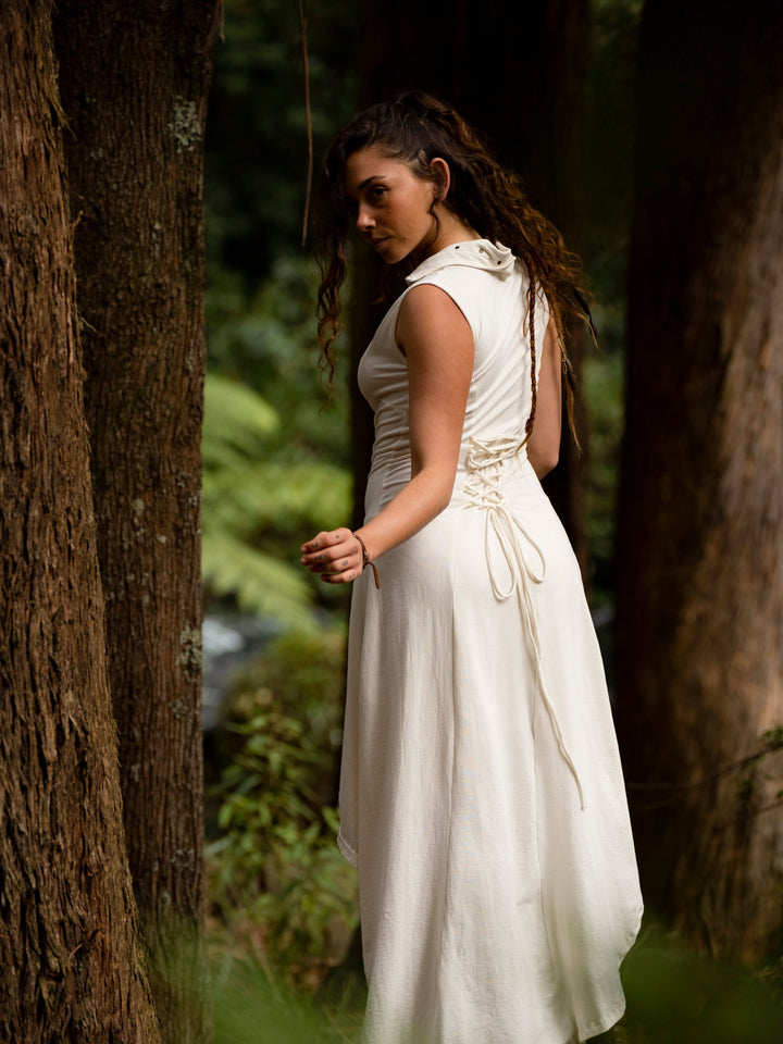 ENCHANTED EARTH VEST - CREAM
