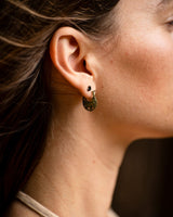 TRIBAL EARRINGS - BRASS