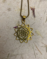 SEED OF LOVE PENDANT - BRASS