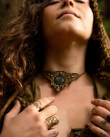 SEED OF LIFE RING - BRASS