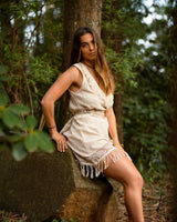 LIGHT WARRIOR DRESS - CREAM