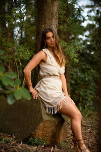 ROBE DE GUERRIÈRE LÉGÈRE - CRÈME