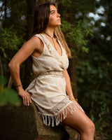 LIGHT WARRIOR DRESS - CREAM