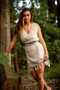 ROBE DE GUERRIÈRE LÉGÈRE - CRÈME