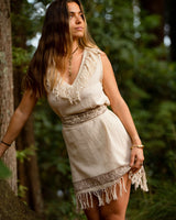 LIGHT WARRIOR DRESS - CREAM