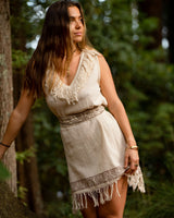 LIGHT WARRIOR DRESS - CREAM