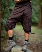 YARO SHORTS - BROWN