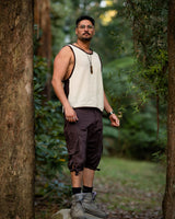 YARO SHORTS - BROWN