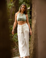 OCEAN PANTS - WHITE