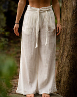 OCEAN PANTS - WHITE