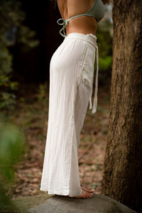 OCEAN PANTS - WHITE