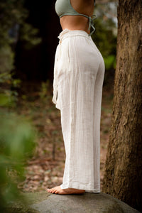 OCEAN PANTS - WHITE