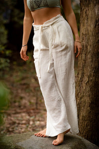 OCEAN PANTS - WHITE