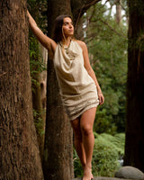 OPEN BACK TRIBAL DRESS