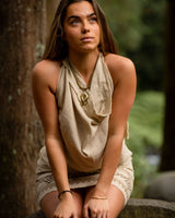 OPEN BACK TRIBAL DRESS