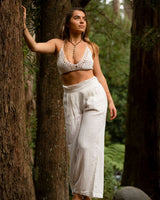 OCEAN PANTS - WHITE