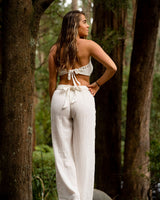OCEAN PANTS - WHITE