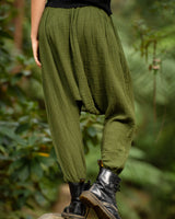 LINEN HAREM PANTS