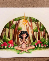 Meditation In The Forest