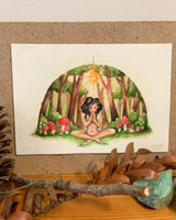 Meditation In The Forest